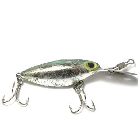 Señuelo Storm Hot'N'Tot Thin Fin, Acero / Verde, 6,5g, Babero, #0033