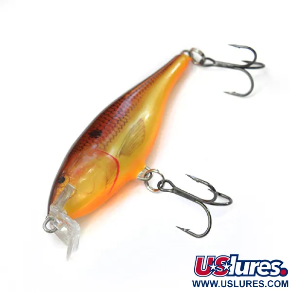 Rapala Shallow Shad Rap 08, Brown / Yellow JP, 9g, Balsa, #0083