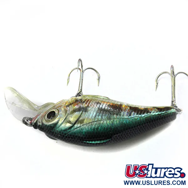 Matzuo Crank Señuelo, Azul Cromo, 11g, Babero transparente, #9254