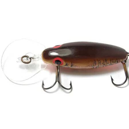 Storm Hot'N Tot Crankbait, Marrón/Naranja, 12g, babero ancho, #0098