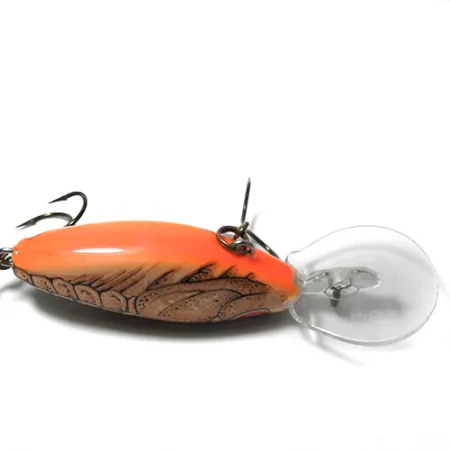 Storm Hot'N Tot Crankbait, Marrón/Naranja, 12g, babero ancho, #0098