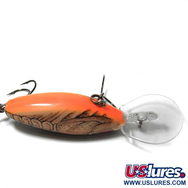 Storm Hot'N Tot Crankbait, Marrón/Naranja, 12g, babero ancho, #0098
