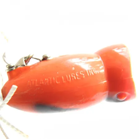 Atlantic Lures Popper, Naranja/Negro/Blanco, 7g, Vintage, #0132