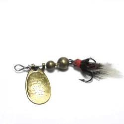 Mepps Aglia 0 dressed (with tail)