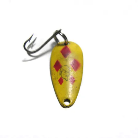 Dardevle Skeeter Eppinger Cucharilla, Amarillo/Rojo, 1g, Vintage, #0190