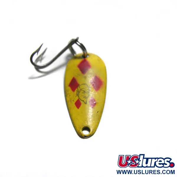 Dardevle Skeeter Eppinger Cucharilla, Amarillo/Rojo, 1g, Vintage, #0190