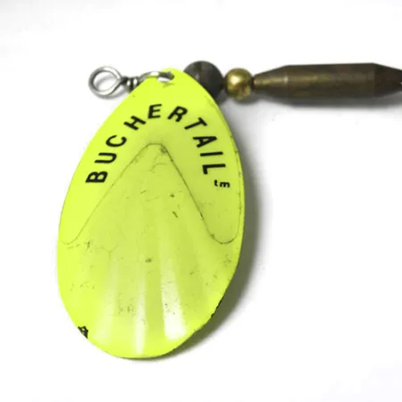 Joe Bucher Buchertail Cucharilla, Fluorescent Green, 33g, Bucktail, #0205