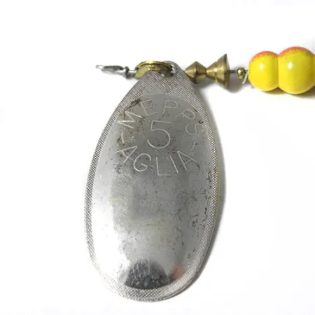 Mepps Aglia 5 Cucharilla, Níquel, 14g, Estribo latón, #0207