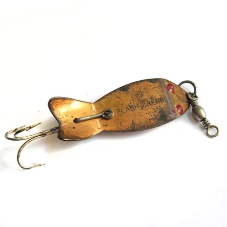 South Bend FLASH-ORENO Cucharilla, Copper / Red, 25g, EE. UU., #0230