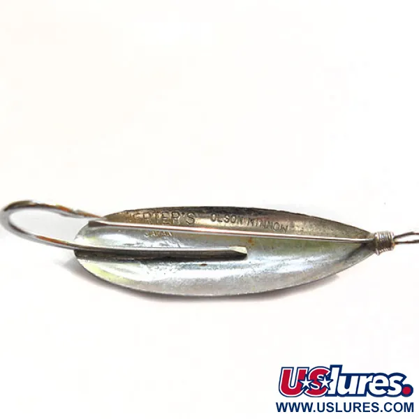 Herter's olson minnow Cucharilla, Níquel, 8,5g, Anti-algas, #0234