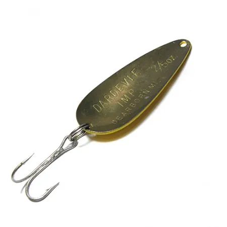 Eppinger Dardevle Imp Cucharilla, Amarillo / Rojo, 11g, Vintage, #0240