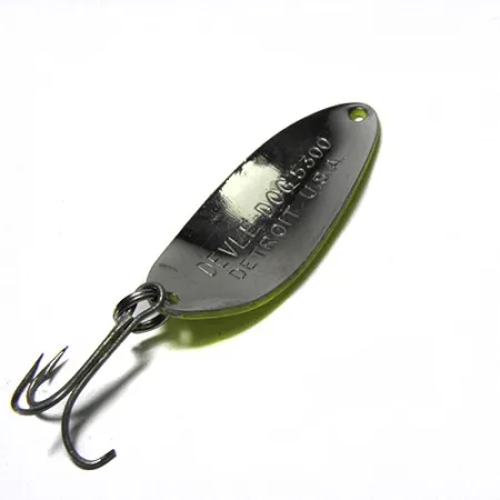 Eppinger Dardevle Devle Dog Cucharilla, Amarillo/Rojo, 10g, #0267