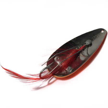 Eppinger Dardevle Dardevlet Cucharilla, Naranja/Negro, 21g, Antialga, #0276