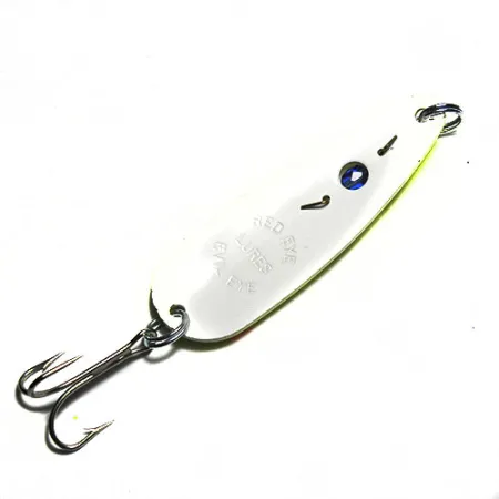 Eppinger Red Eye Evil Eye Cucharilla, Amarillo/Rojo, 22g, Perlado, #0286