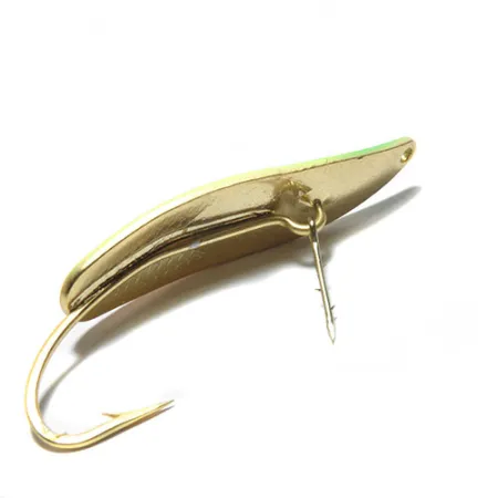 Mepps Timber Doodle 0 Cucharilla, Oro/Verde fluo, 8g, #0310