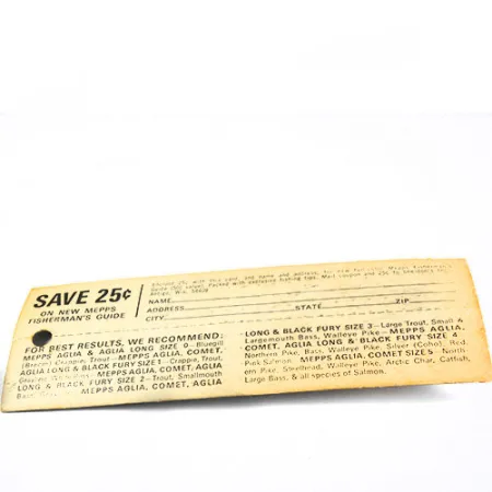 Mepps Aglia 1 Cucharilla, Latón, 3.5g, Anzuelo vestido, #0362