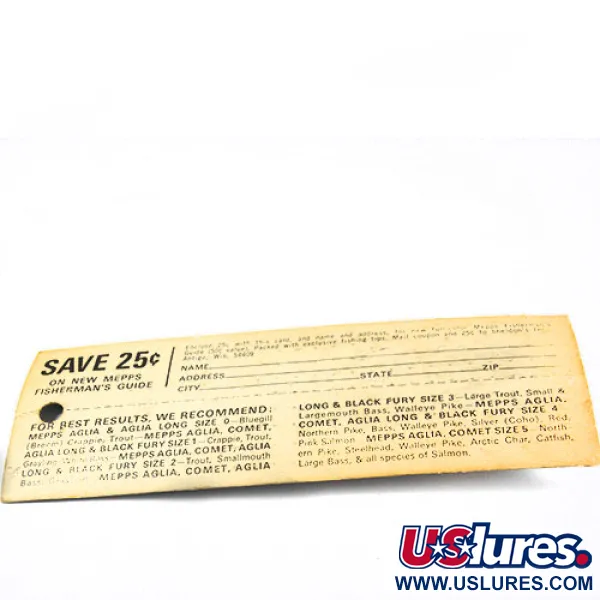 Mepps Aglia 1 Cucharilla, Latón, 3.5g, Anzuelo vestido, #0362