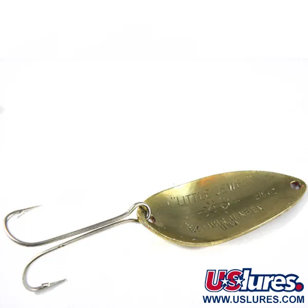 Luhr Jensen Little Jewel Cucharilla, Latón, 14g, Vintage, #0363