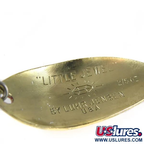 Luhr Jensen Little Jewel Cucharilla, Latón, 14g, Vintage, #0363