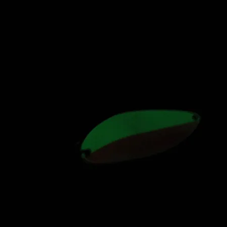 Seneca Little Cleo (Hula Girl) Glow Cuchara, Blanco / Naranja, 7,5g, #0374