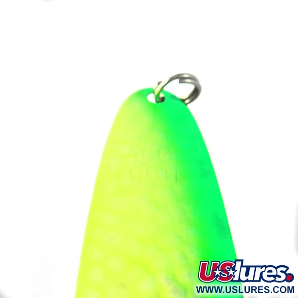 Looter Acme Cucharilla, Amarillo / Verde, 3.6g, Martilleada, #0376