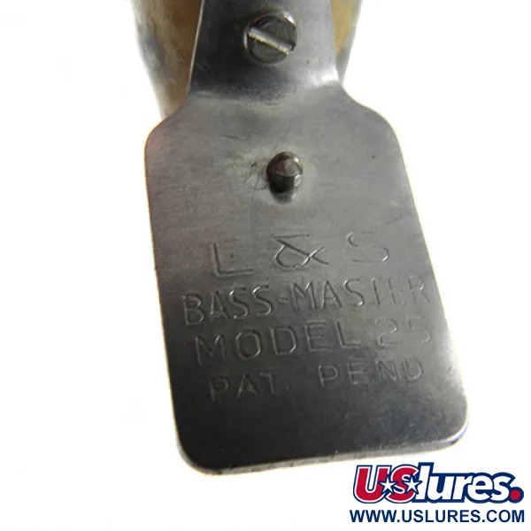 MirrOlure Bass-master model 25 Articulado, Natural, 8g, Babero, #0390