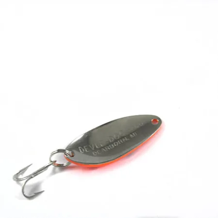 Eppinger Dardevle Devle Dog 5200 Cucharilla, Naranja/Negro, 7,5g, #0404