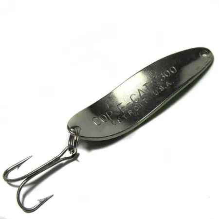 Dardevle Cop-E-Cat 7300 Cucharilla, Verde, 10g, Diseño segmentado, #0411