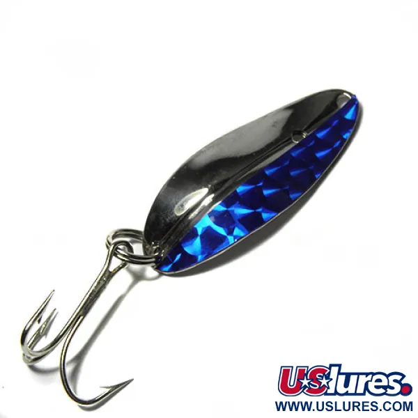 Toddco Main liner Cucharilla, Níquel / Azul, 11g, Mid-Century, #0412