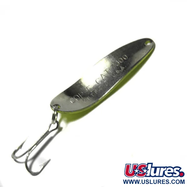 Cucharilla Eppinger Dardevle Cop-E-Cat 7300, Amarillo/Verde, 10g #0416