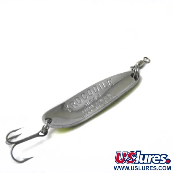 Luhr Jensen Krocodile Die #3 Cucharilla, Naranja/Negro/Amarillo, 14g, #0450