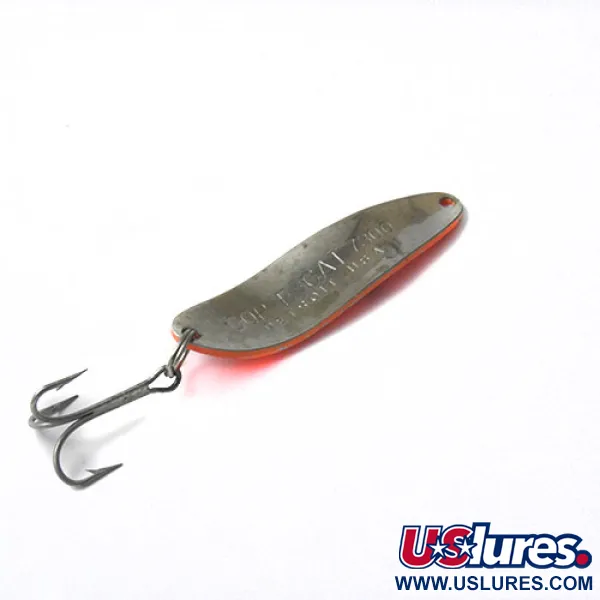 Dardevle Cop-E-Cat 7300 Cucharilla, Naranja/Negro, 10g, Acero, #0457