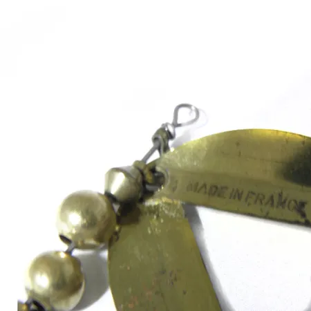 Mepps Double Cross Cucharilla, Latón, 4.2g, Doble Pala, #0471