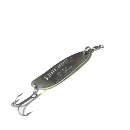 Luhr Jensen Krocodile Die #3 Cucharilla, Amarillo/Verde/Negro, 10g, #0485