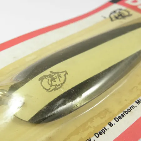 Eppinger Dardevle Cucharilla, Blanco / Negro, 28g, Larga Distancia, #0522