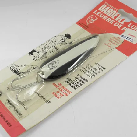 Eppinger Dardevle Dardevlet Cucharilla, Black / White, 21g, #0523