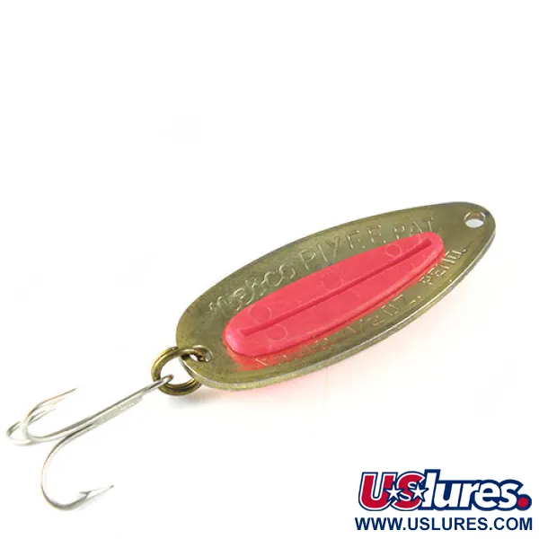 Cucharilla Nebco Pixee, Latón/Rojo, 14g, Acabado martilleado, #0525