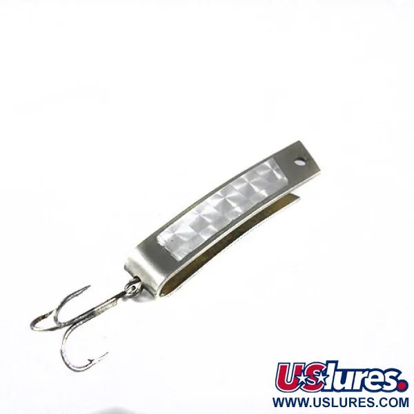 Cucharilla South Bend Super-Duper 506, Níquel / Holograma, 7g, #0538