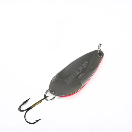 Blue Fox Strobe Tear Drop Spoon Cucharilla, Rojo/Blanco, 11g, USA, #0540