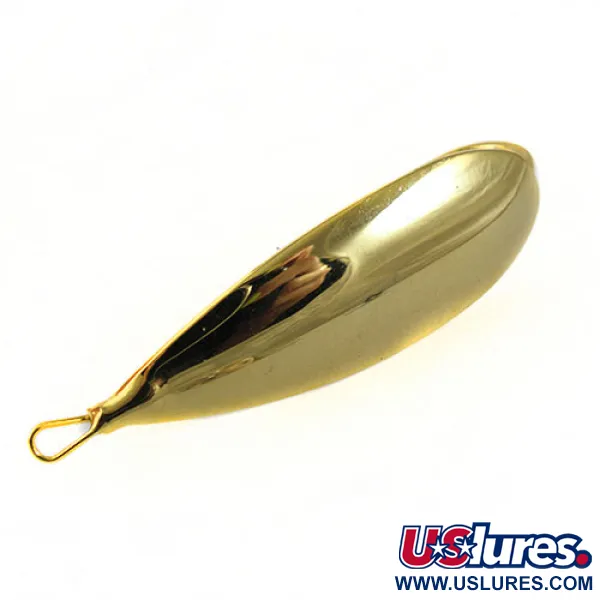 Weedless Johnson Silver Minnow Cucharilla Anti-enganche, Oro, 12g, USA, #0558