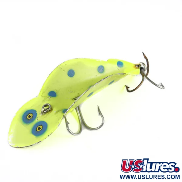 Buck Perry Spoonplug Señuelo, Amarillo / Azul, 21g, Control Fondo, #0580