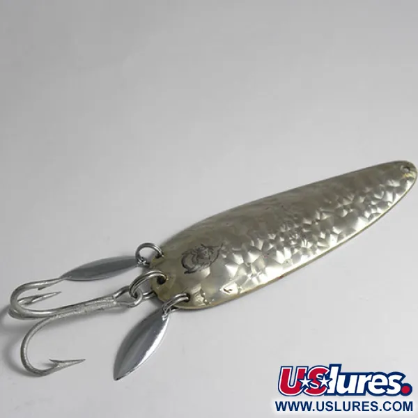 Eppinger Dardevle Klicker Cucharilla, Crystal Silver, 28g, Hojas Sonoras, #0610