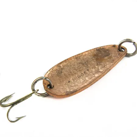 Eppinger Dardevle Midget Cucharilla, Crystal Bronze, 6g, Acabado martilleado, #0612