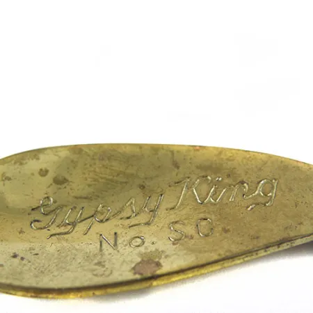 Weller GYPSY KING S 0 Cucharilla, Latón, 7.7g, Vintage, #0621