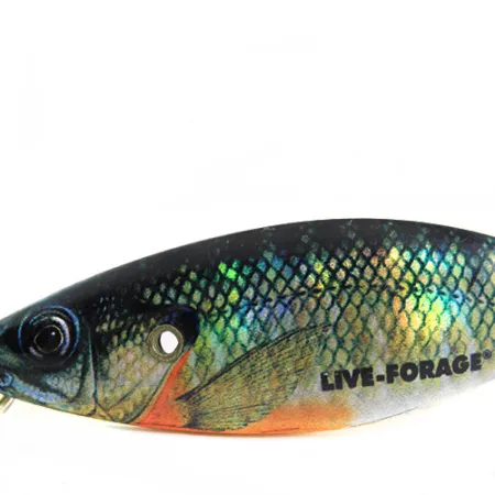 Northland Weedless Live Forage Cucharilla, Perca, 16.5g, Anti-algas, #0700