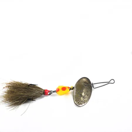 Panther Martin 2 Cucharilla, Latón, 2.5g, Triple con plumas, #0702