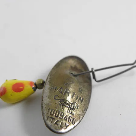 Panther Martin 2 Cucharilla, Latón, 2.5g, Triple con plumas, #0702