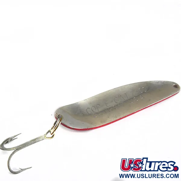 Eppinger Dardevle Cop-E-Cat 7400 Cucharilla, Rojo / Blanco, 14g, #0703