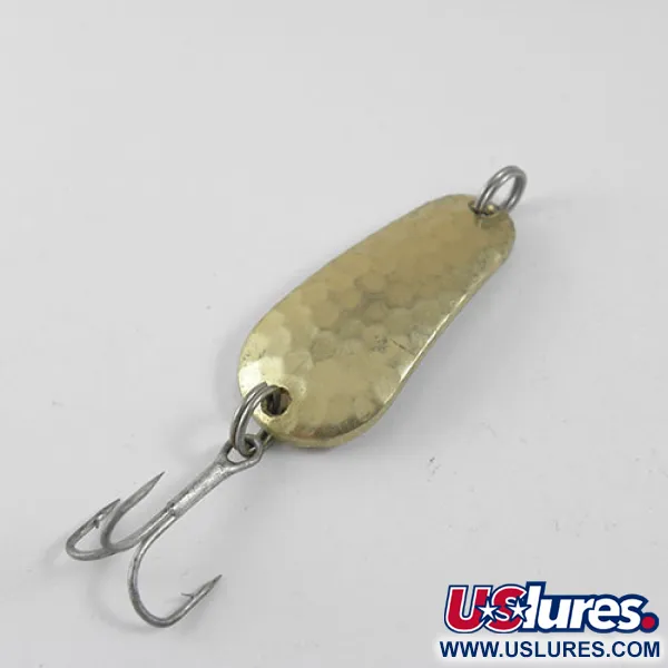 Acme Wob-L-Rite Cucharilla, Latón, 7g, Acabado Martillado, #0720