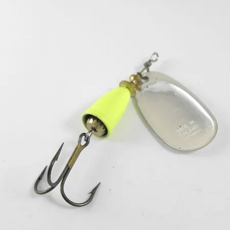 Blue Fox Super Vibrax 4 Cucharilla, Fluorescente/Plata, 10,5g, #0721